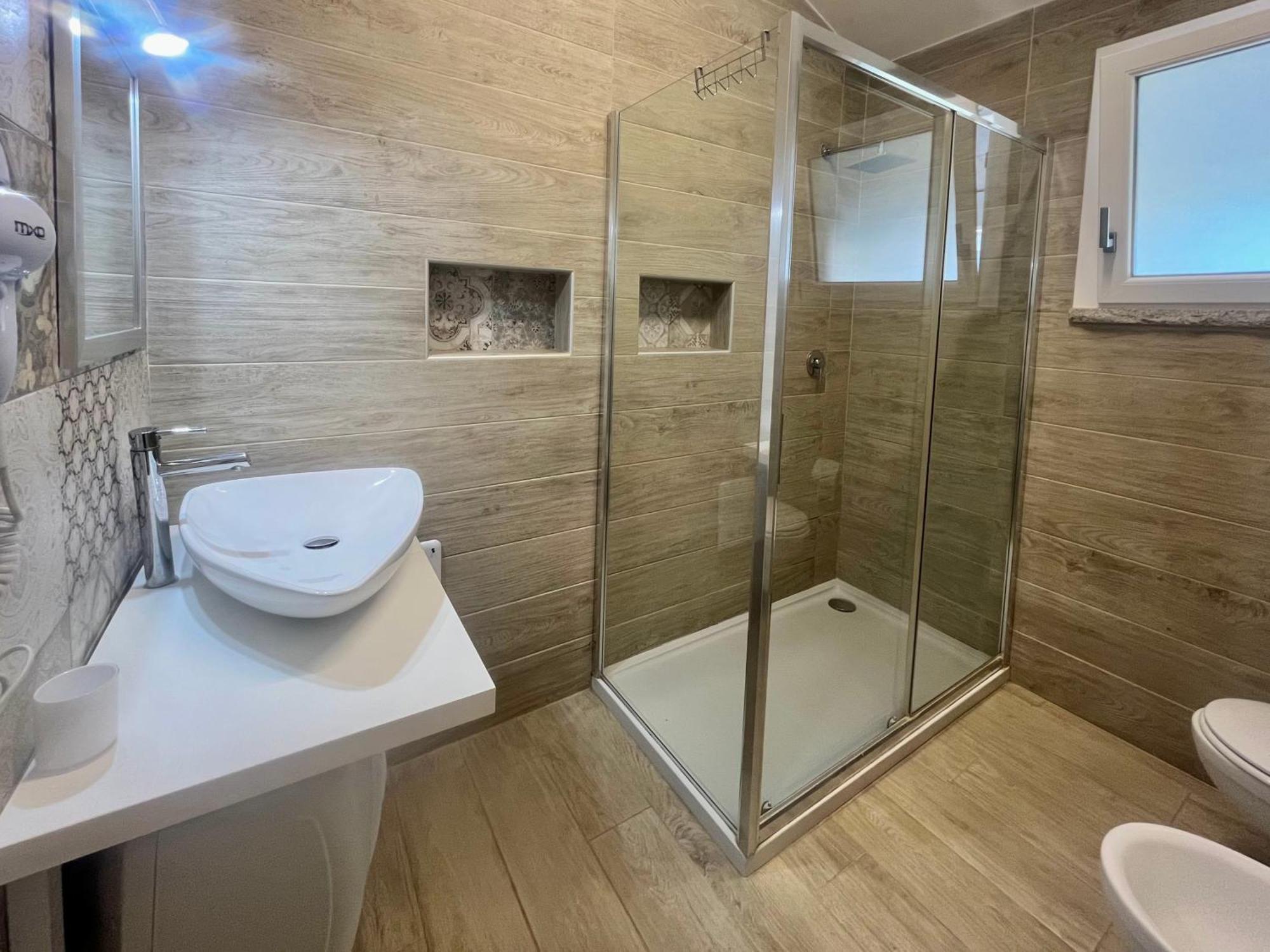 Case Vacanze "Bianco Mare" Porto Pino Ruang foto